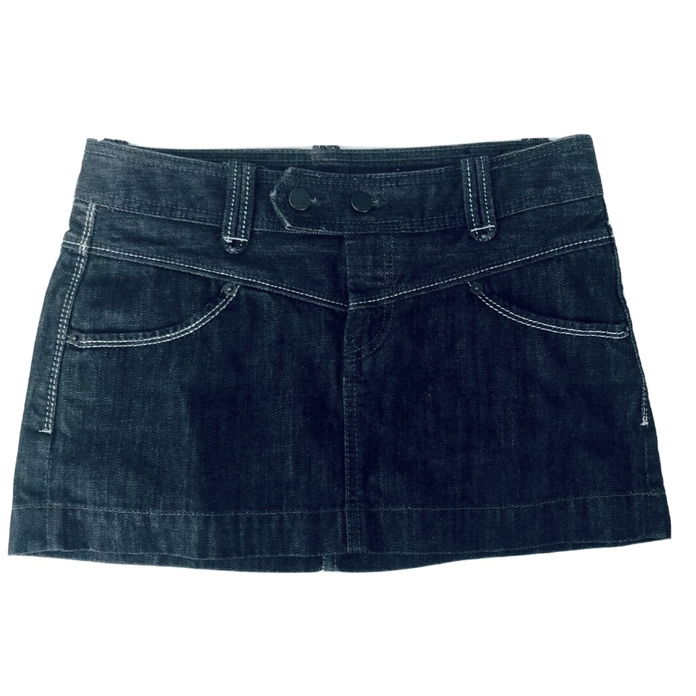 Express women’s size4 mini jeans skirts  dark blue